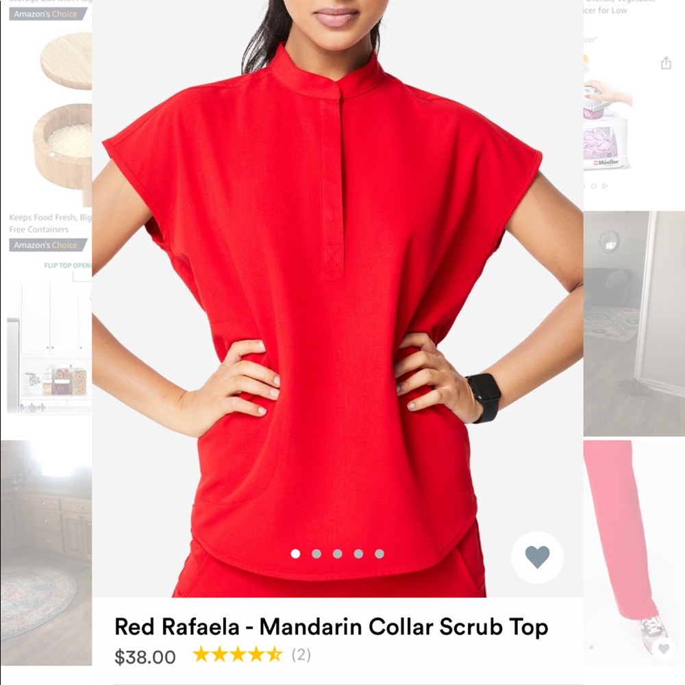 Red FIGS Set (Medium) - BRAND NEW